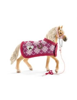 SCHLEICH - CHEVAL BEIGE AVEC ACCESSOIRES #42431